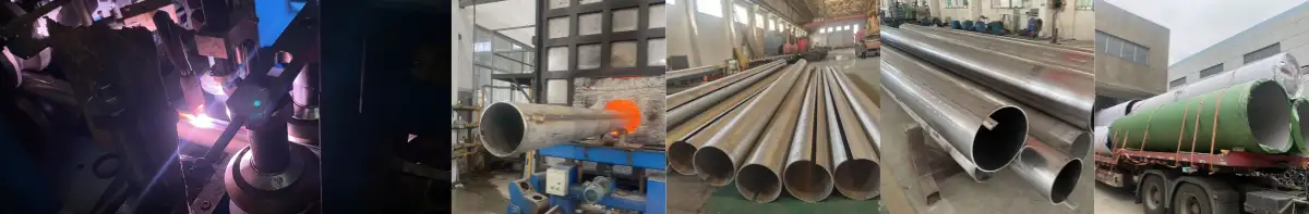 EFW pipe manufacturing and shipment EFW pipe manufacturing and shipment